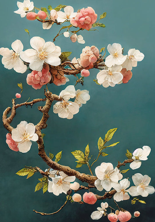 White Cherry Blossoms