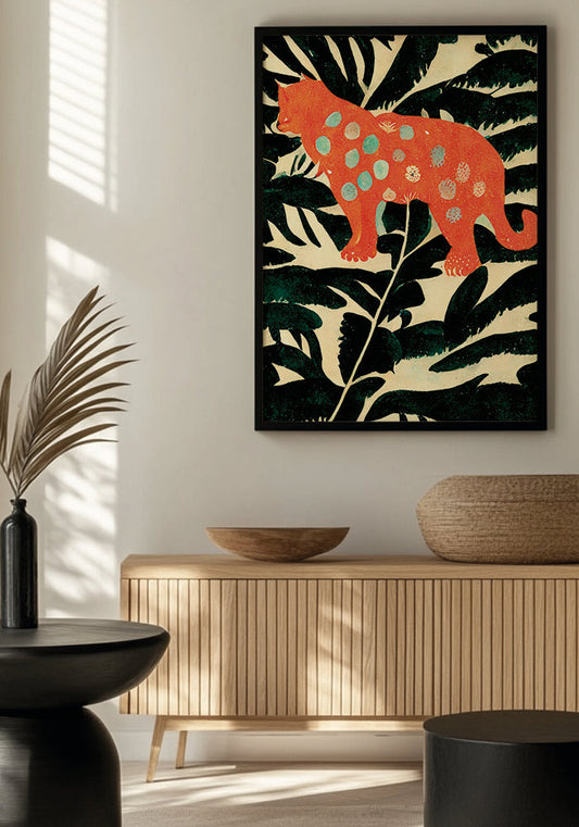 Tiger In The Jungle